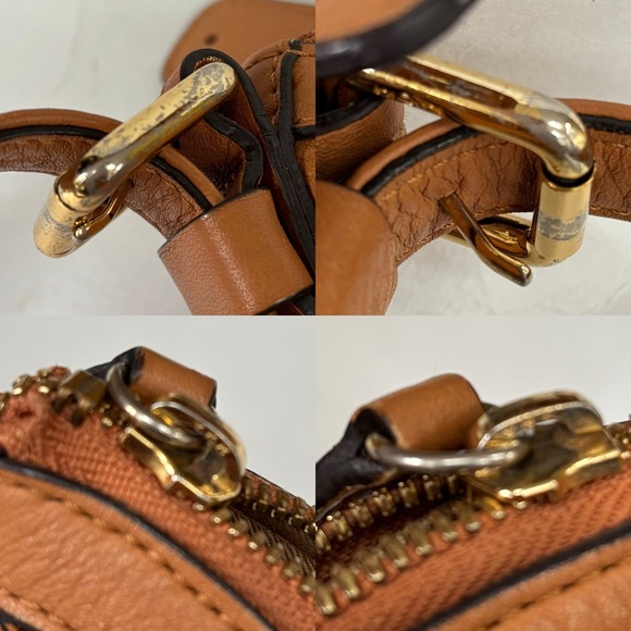 MCM Cognac Visetos Coated Canvas and Leather Hobo - Picture 14 of 14